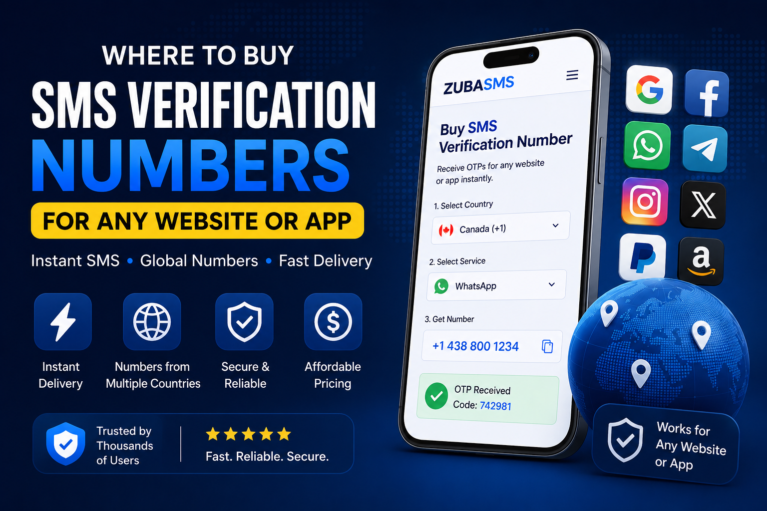 SMS verification