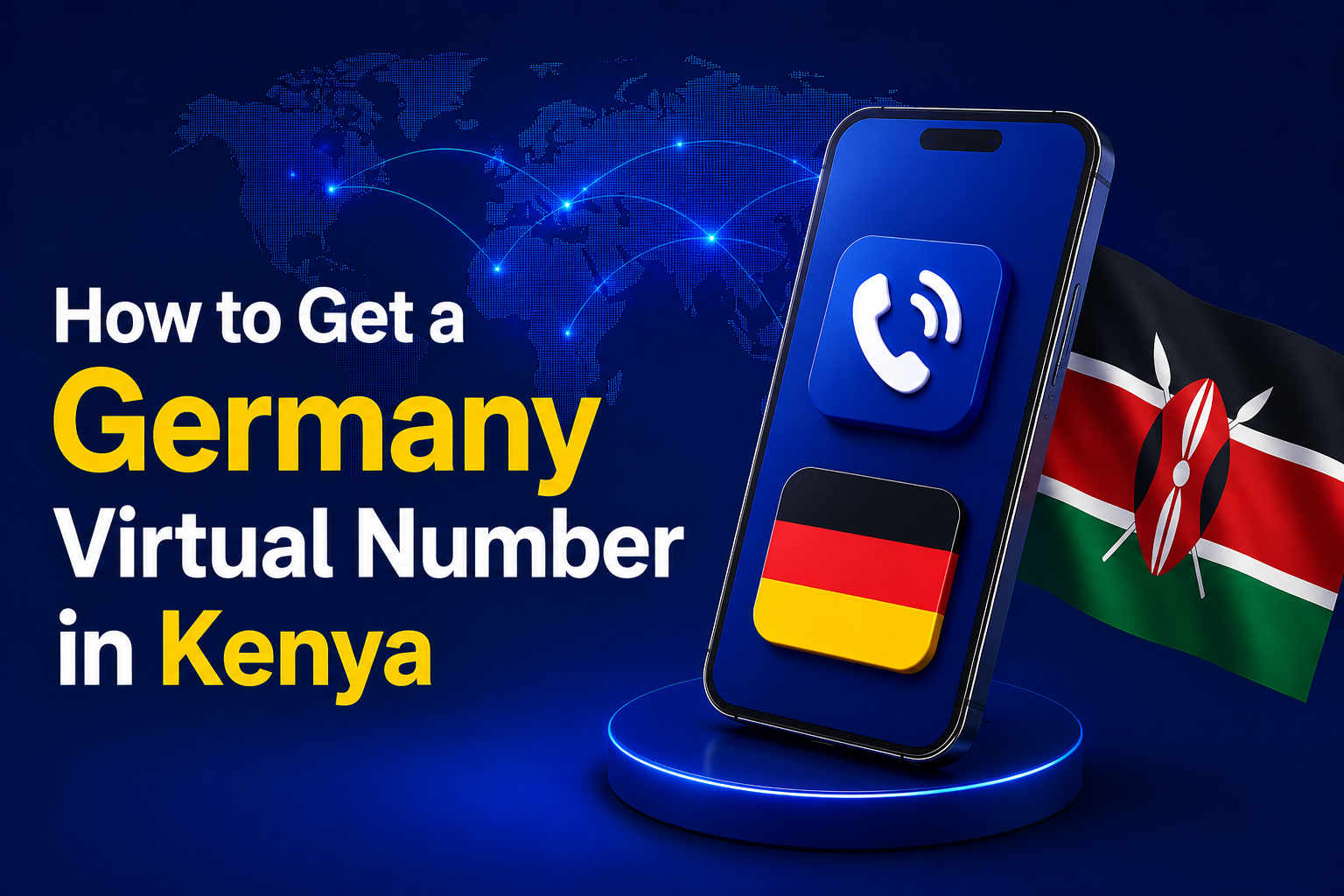Germany Virtual Number in Kenya