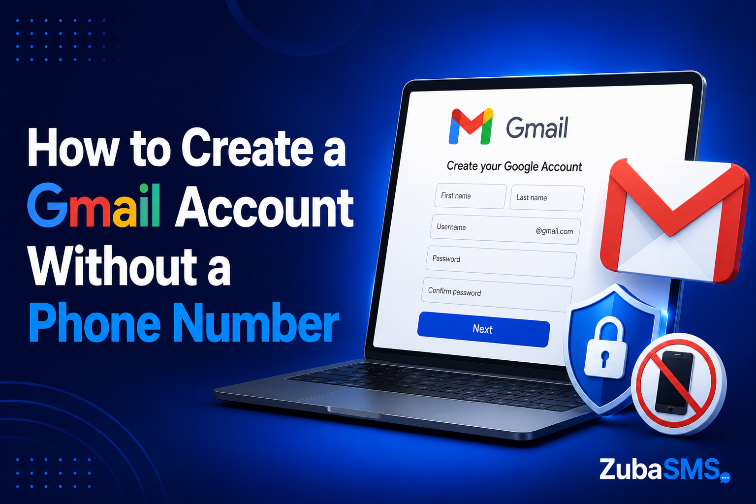 Gmail Account Without a Phone Number