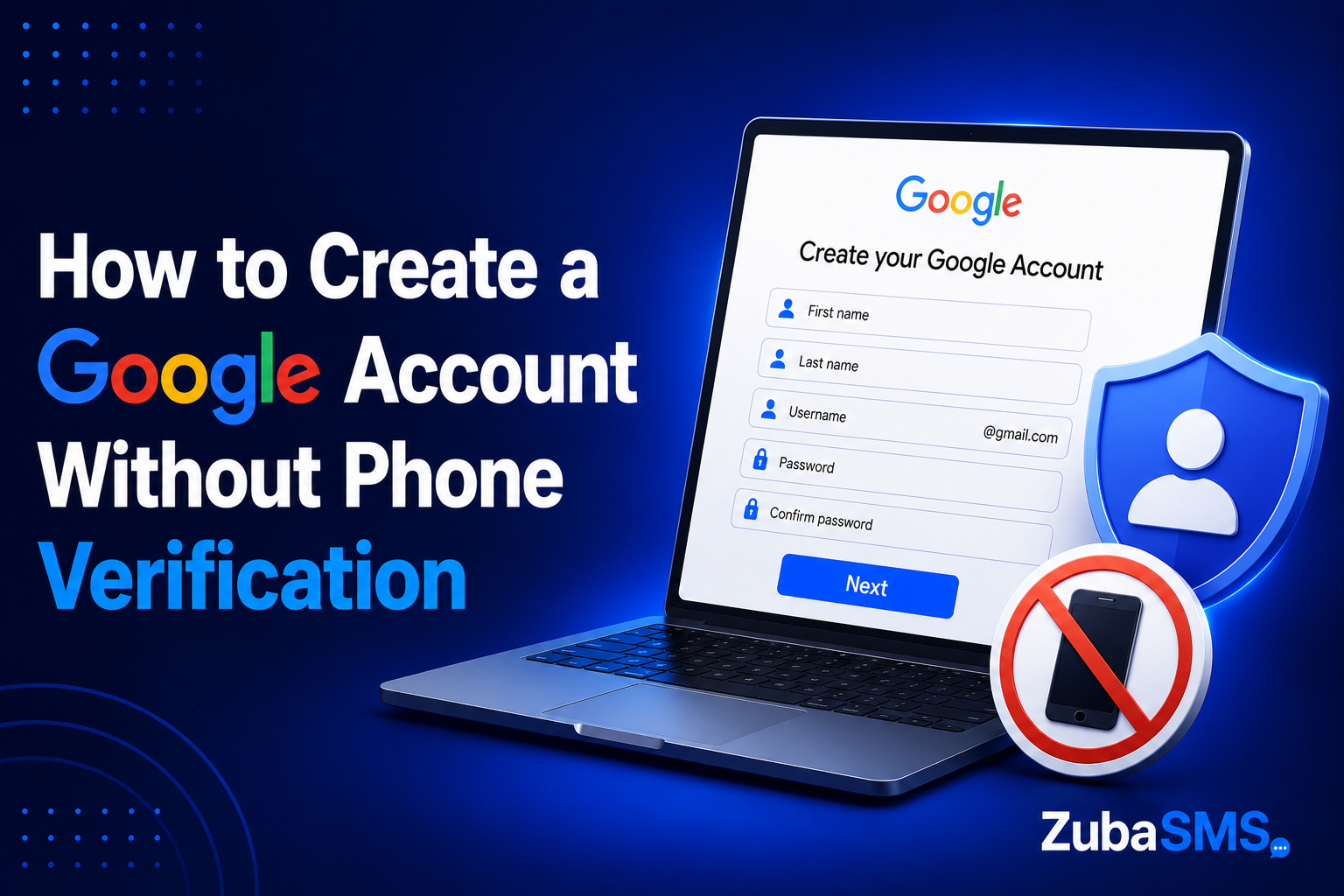Google Account Without Phone Verification
