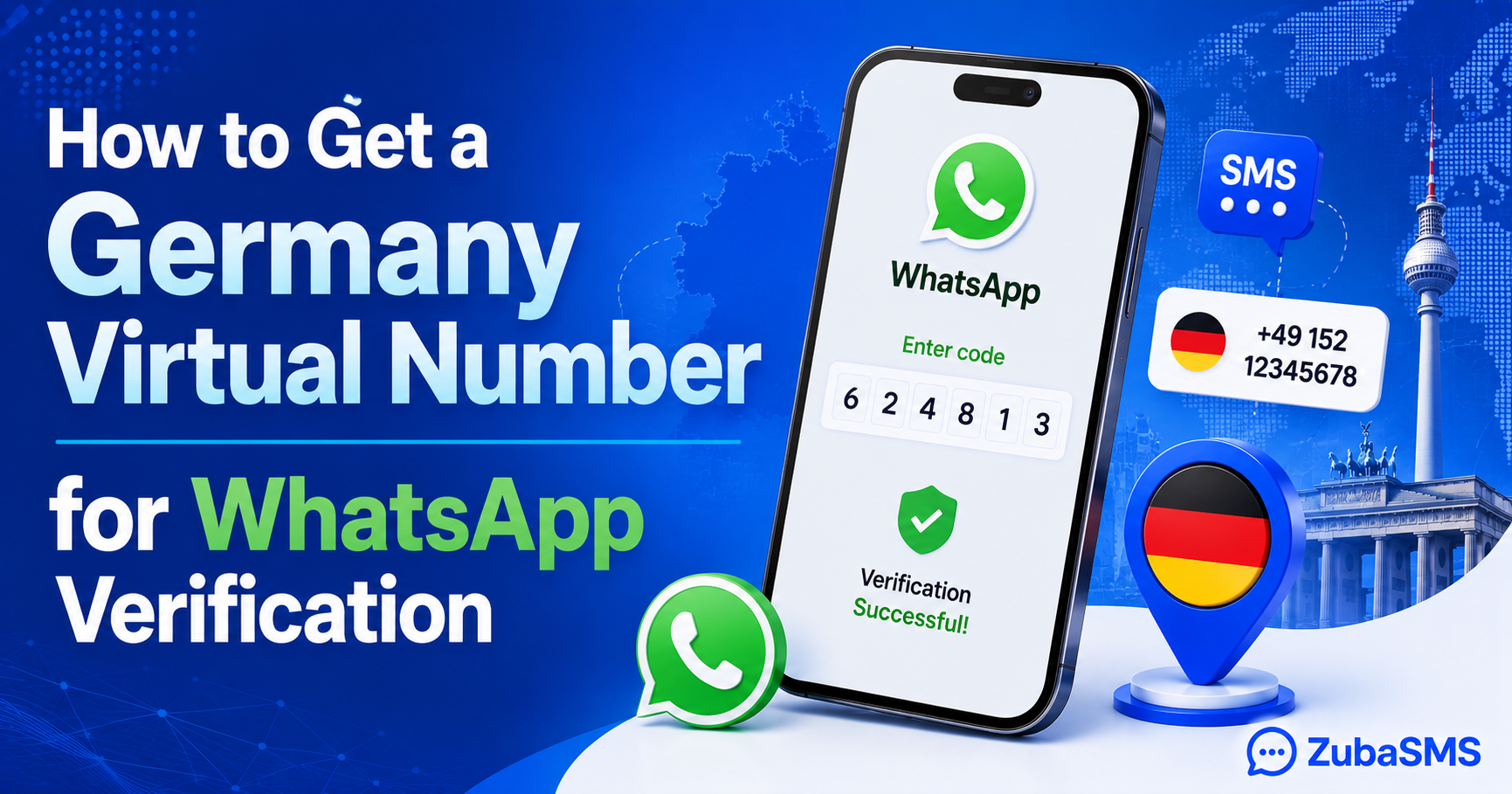 Germany virtual number for WhatsApp verification