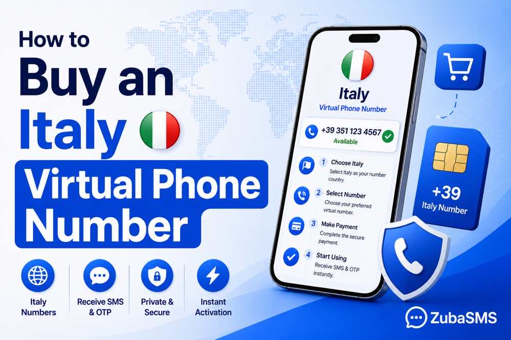 How to buy Italy virtual phone number online
