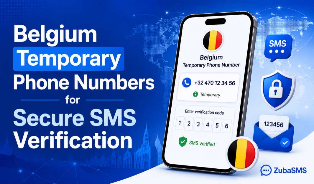 Belgium temporary phone number for secure SMS verification