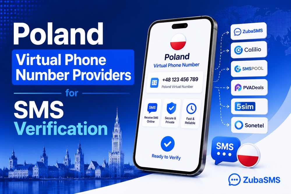 Poland virtual phone number providers for SMS verification