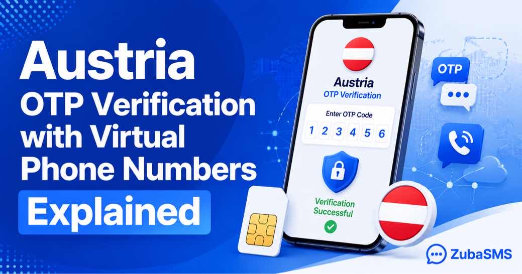 Austria OTP verification with virtual phone numbers