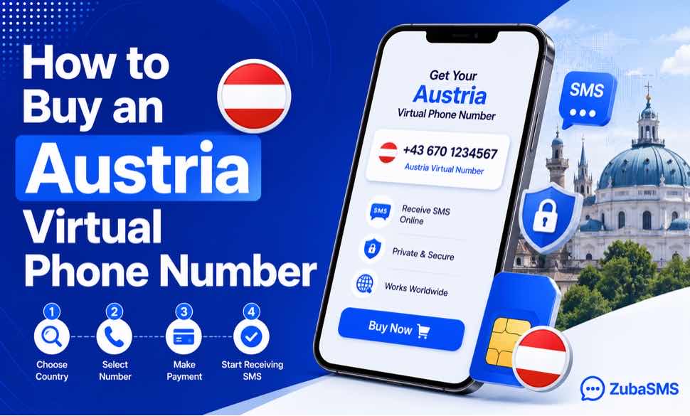 How to buy an Austria virtual phone number online