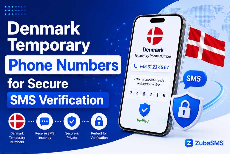 Denmark temporary phone numbers for secure SMS verification