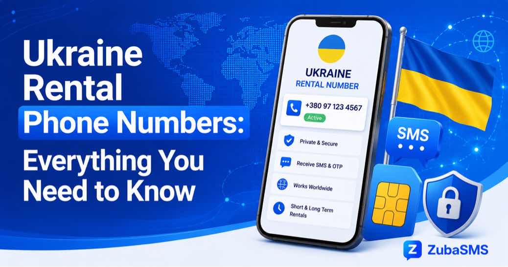 Ukraine rental phone number for temporary virtual communication and SMS