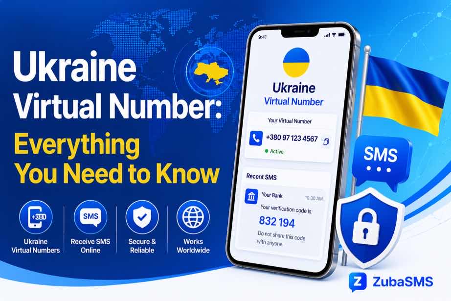 Ukraine virtual number for SMS and online communication