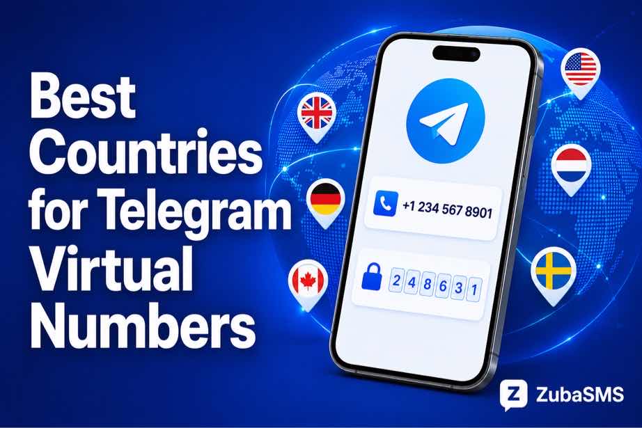 Best Telegram virtual numbers by country for SMS and communication