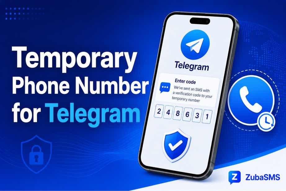 Temporary phone number for Telegram for SMS verification and communication