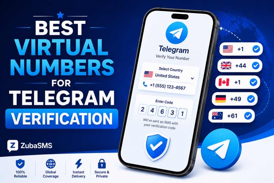 Best Telegram virtual number for verification and SMS reception