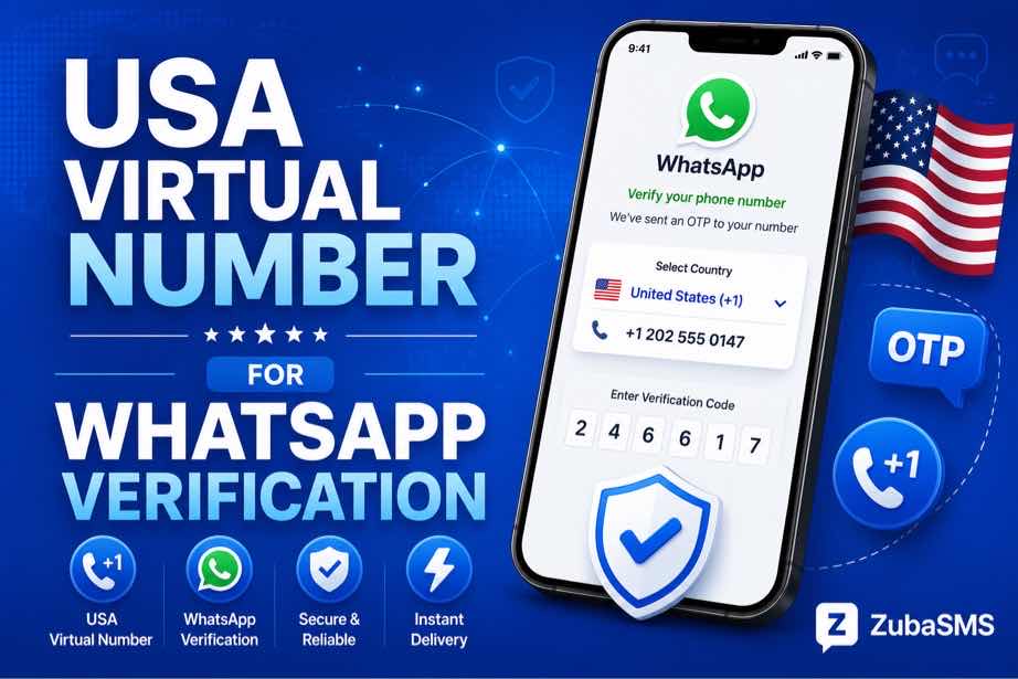 USA WhatsApp virtual number for SMS verification