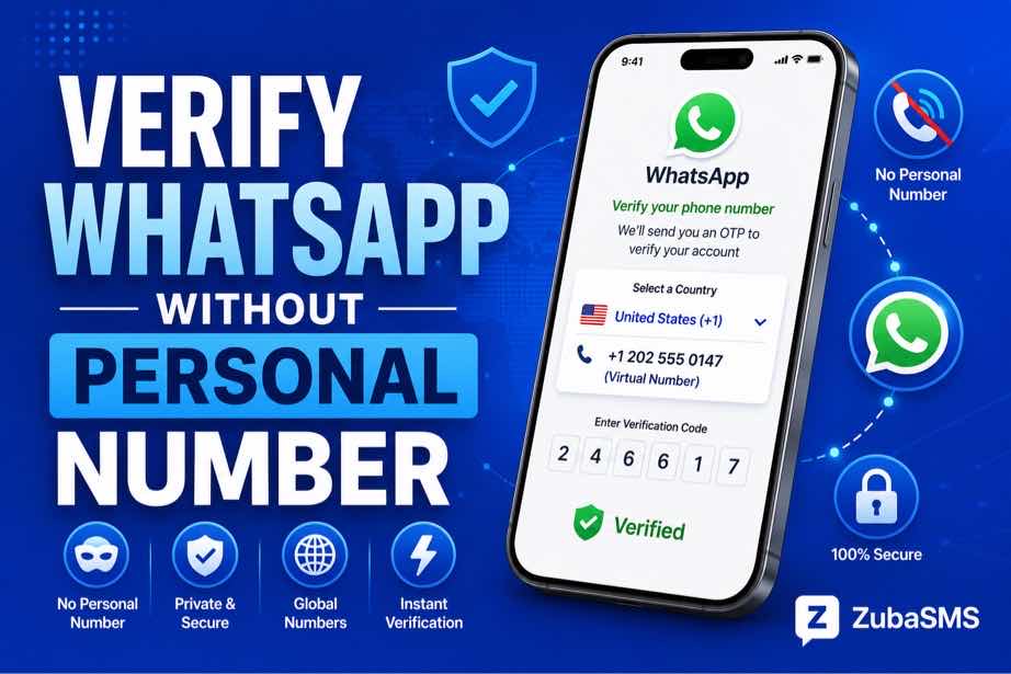 Verify WhatsApp without phone number using a separate number for privacy