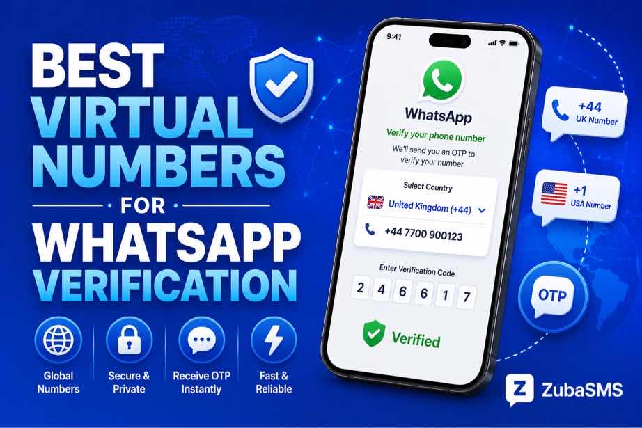 Best WhatsApp virtual number for verification and SMS reception