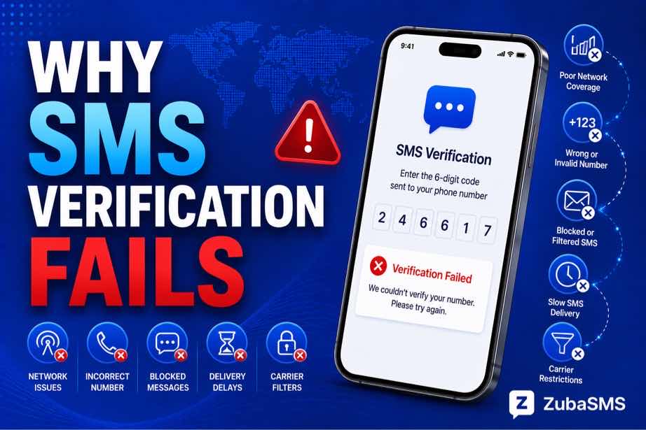 SMS verification failed troubleshooting guide