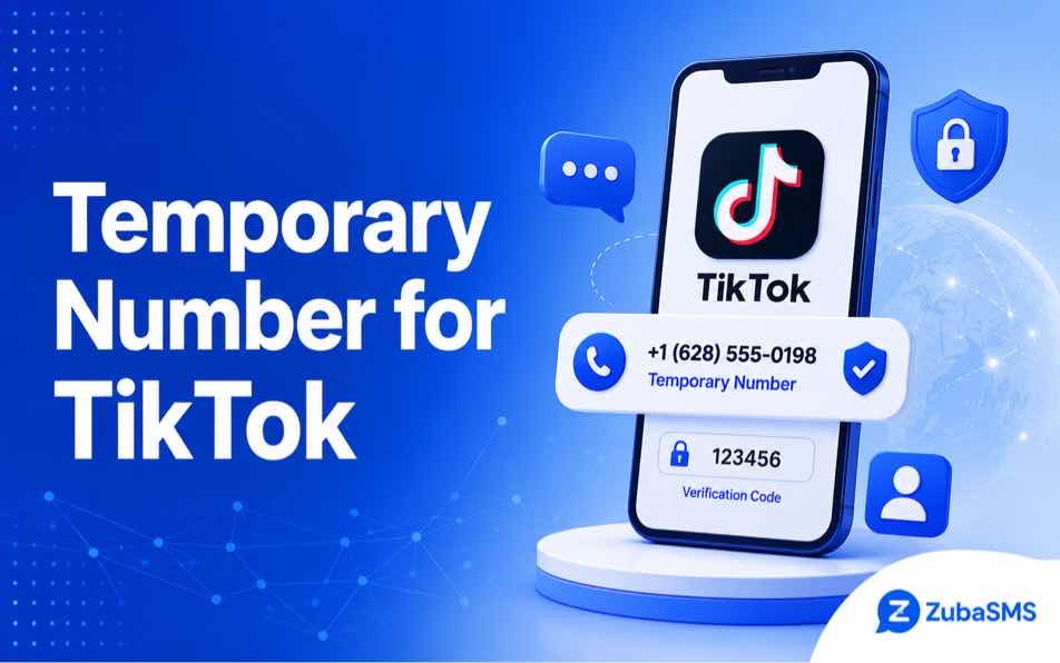 Temporary TikTok number