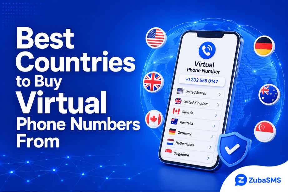 Virtual phone number countries