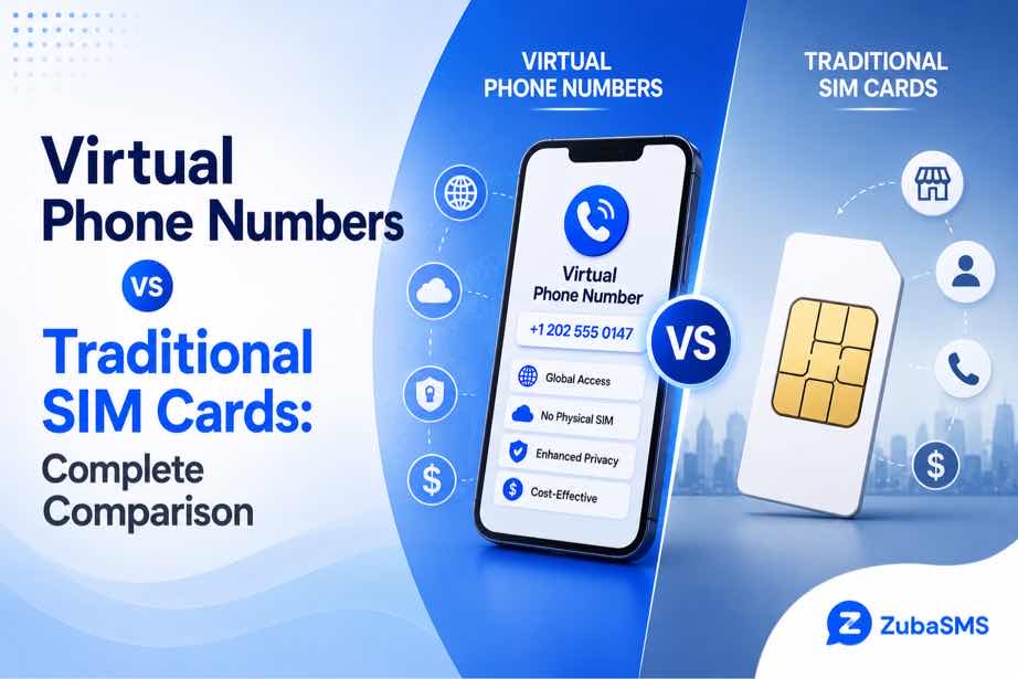Virtual phone numbers vs SIM cards