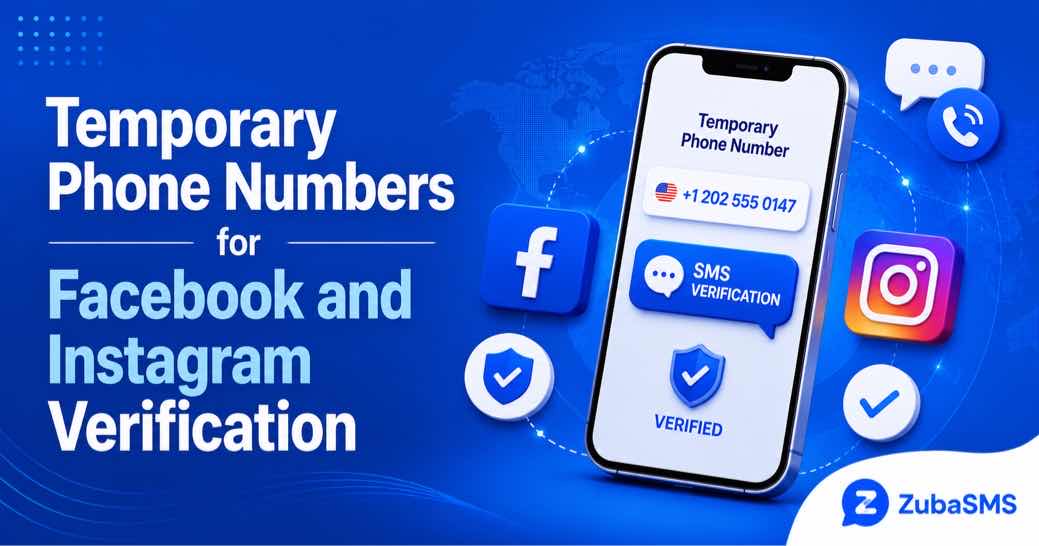 Temporary phone number for Facebook