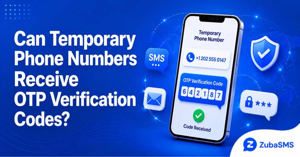 Temporary phone number for OTP