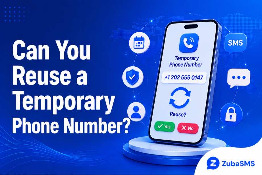 Reuse temporary phone number