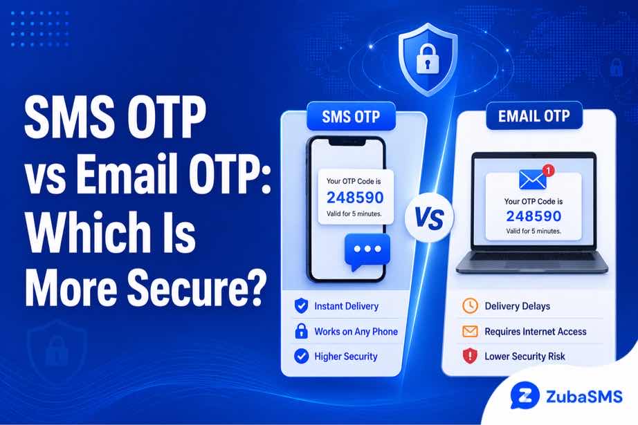 SMS OTP vs Email OTP security comparison