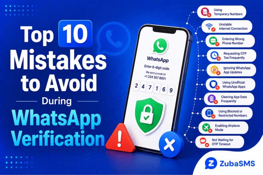 WhatsApp verification mistakes to avoid