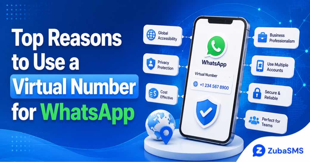 Virtual number for WhatsApp benefits