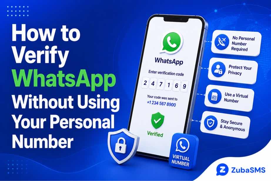 Verify WhatsApp without personal number