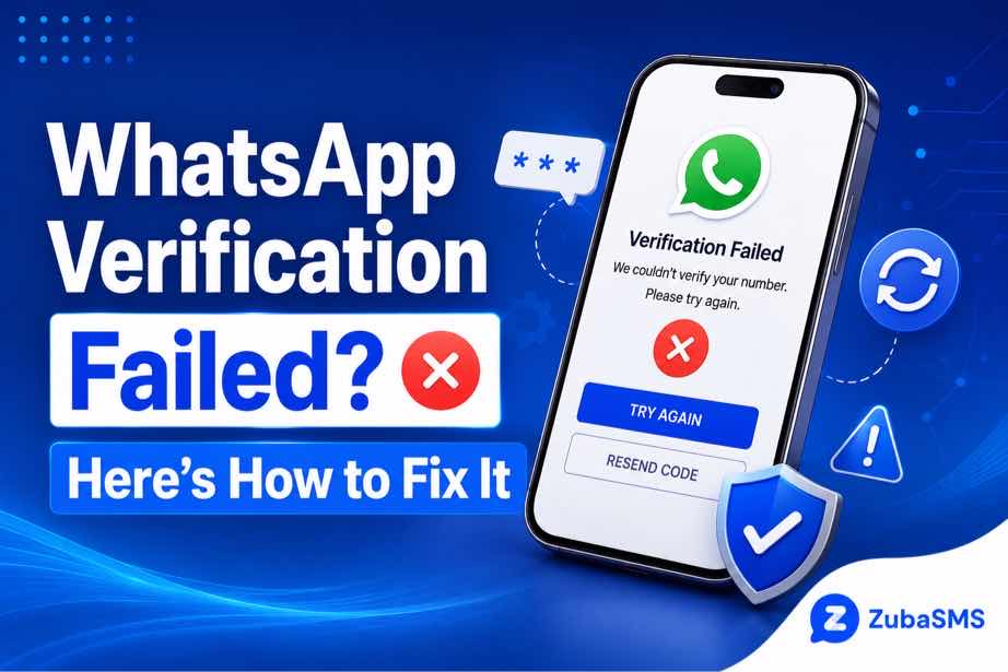 WhatsApp verification failed troubleshooting