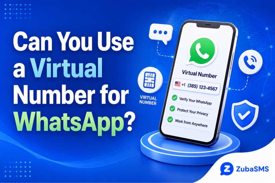 Virtual number for WhatsApp verification