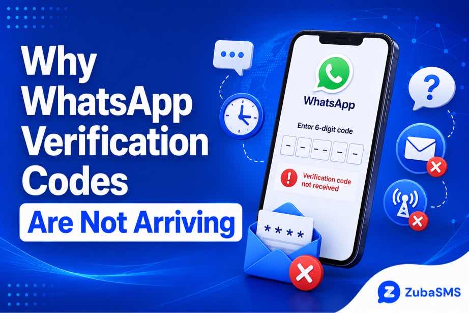 WhatsApp verification code not received