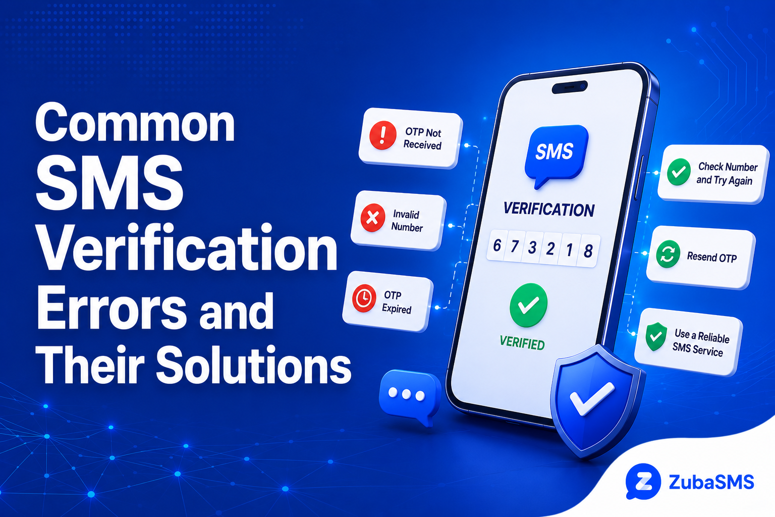 Common SMS verification errors and solutions