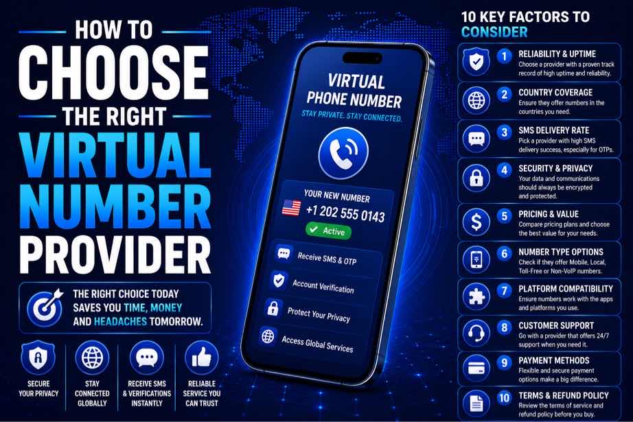 How to choose the right virtual number provider