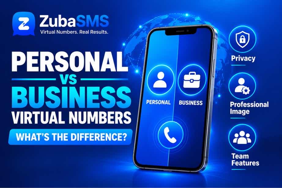 Personal vs business virtual phone numbers